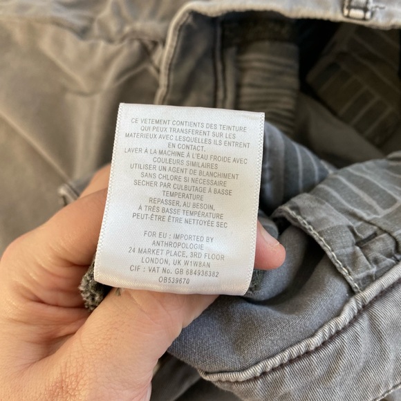 Pilcro and Letterpress Gray Cargo Pants 31 - Picture 5 of 7